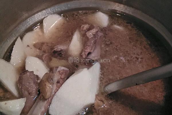 排骨山药汤的做法图解5