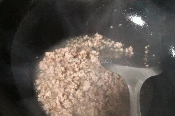 萝卜丝肉末的做法图解2