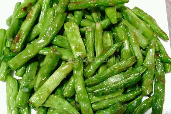 肉沫干煸四季豆的做法图解4