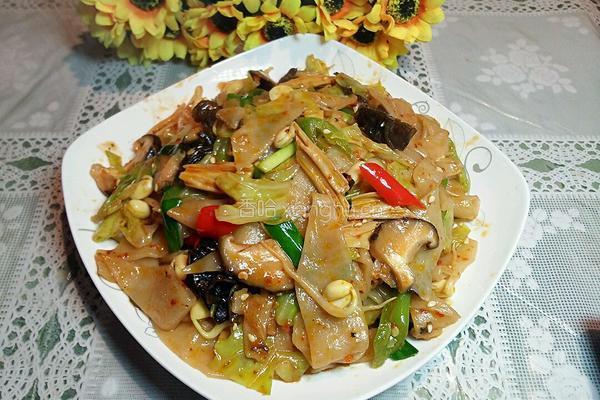 炒面片的做法图解9
