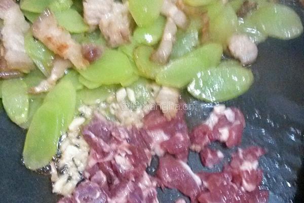 莴笋炒肉的做法图解6
