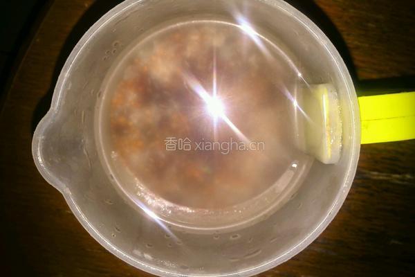 红薏米红豆粥的做法图解2