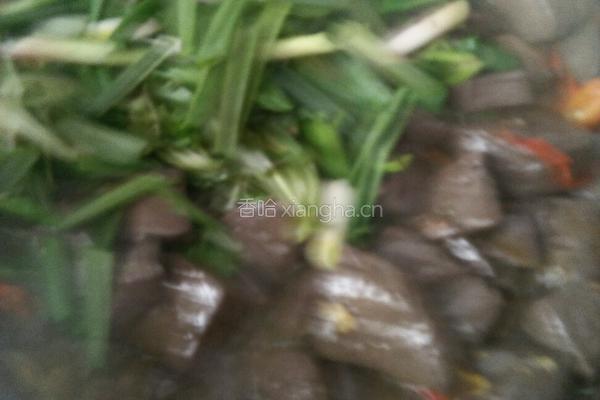 香辣鸡血的做法图解12