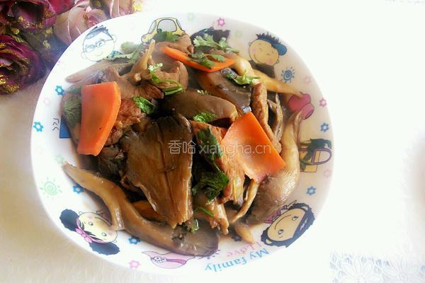 平菇炒肉的做法图解10