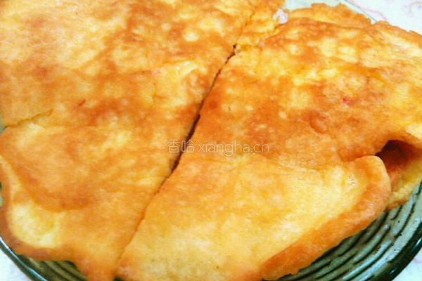 虾仁鸡蛋饼的做法图解4