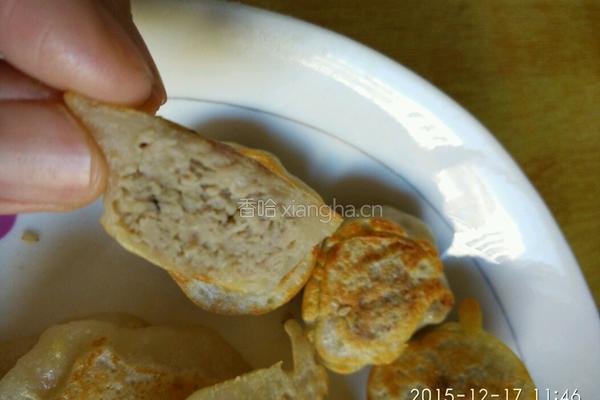花样藕肉饼的做法图解18