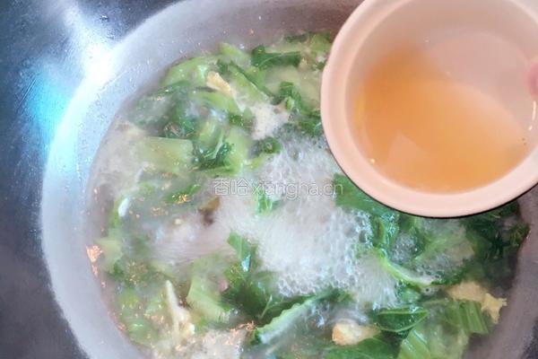 上汤水东芥菜的做法图解7