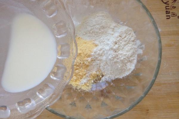 水仙豆沙包的做法图解6