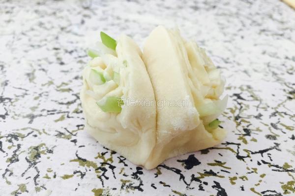 葱香花卷的做法图解10