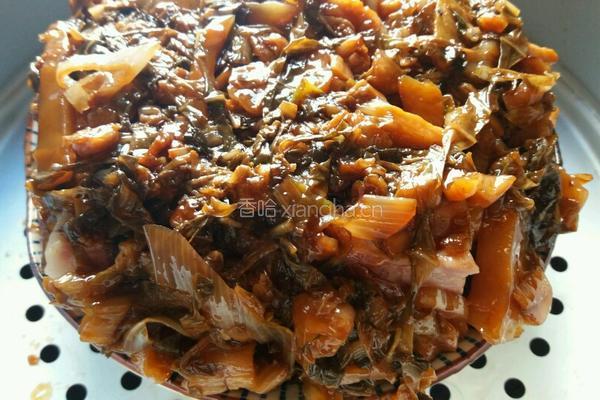 梅菜扣肉的做法图解11