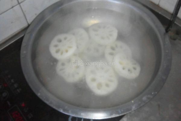 炸藕盒的做法图解2