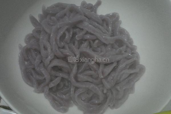 紫色面条