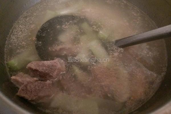 羊肉萝卜汤的做法图解7