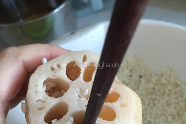糯米藕的做法图解3