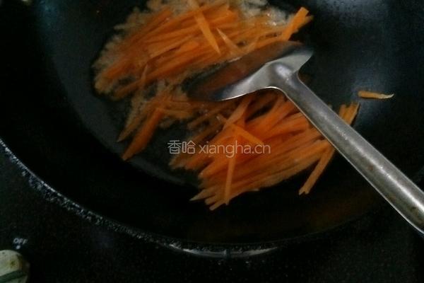 素炒菜的做法图解4