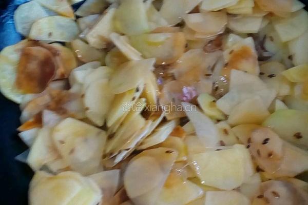 孜然土豆片的做法图解3