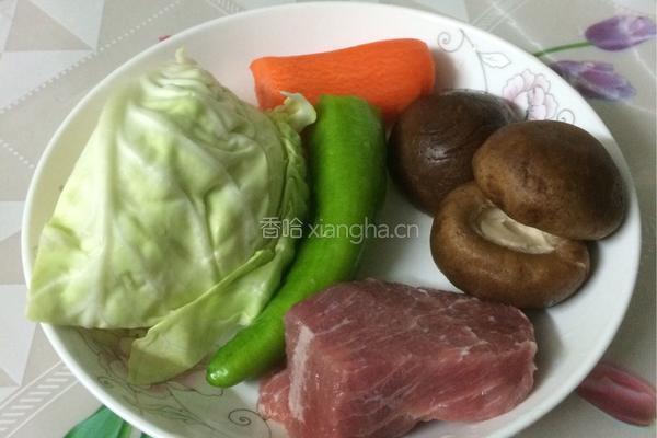 什锦炒乌冬的做法图解1