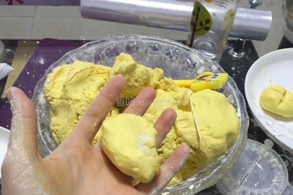 自制南瓜饼的做法图解4