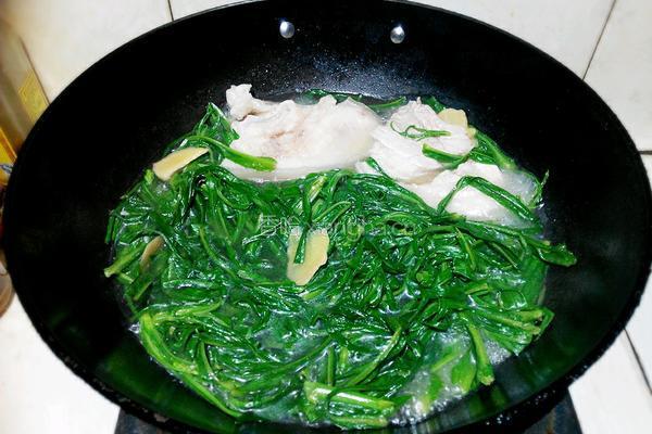 苦麦菜猪肉汤的做法图解8