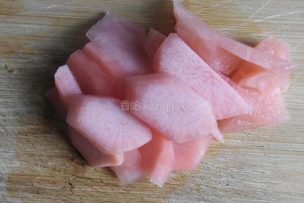 酸萝卜猪肺汤的做法图解2