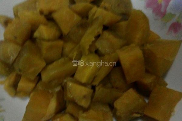 炸番薯丸子的做法图解2