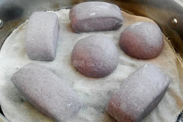 黑米面馒头的做法图解9