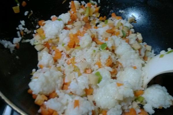 蛋炒饭的做法图解13