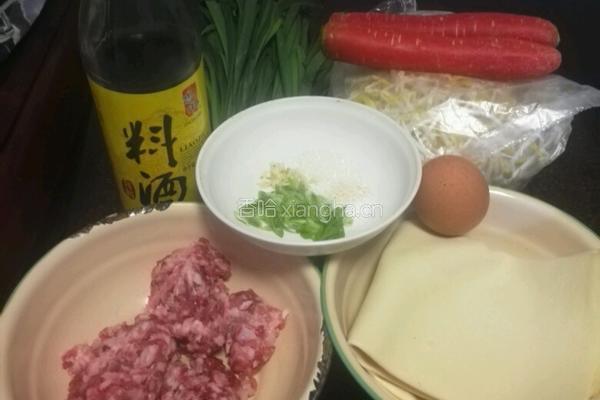 香脆腐皮卷的做法图解1