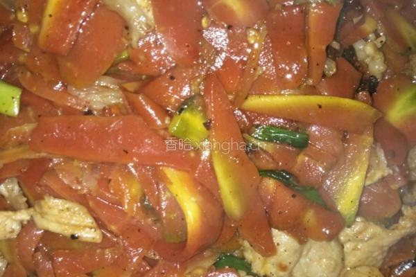 胡萝卜炒肉的做法图解6