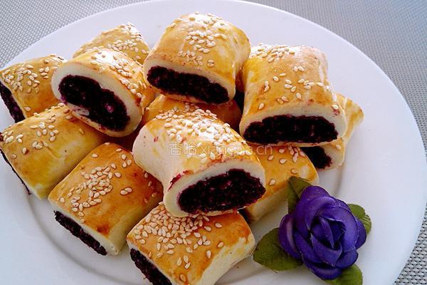 紫薯椰蓉酥的做法图解13