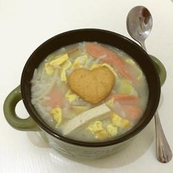 三鲜营养砂锅粥的做法[图]