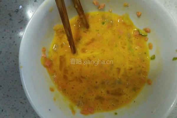 虾仁香肠鸡蛋羹的做法图解4