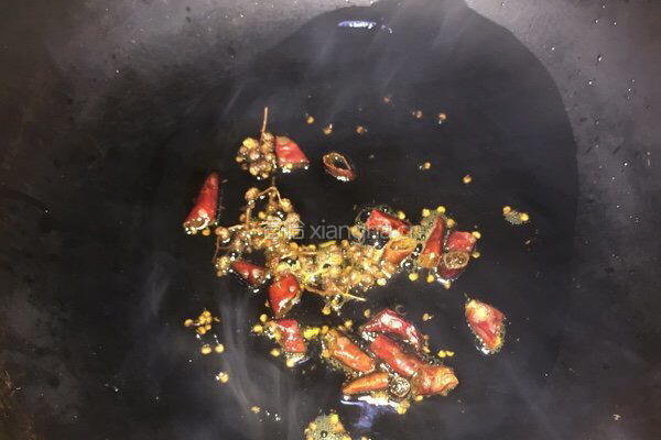 辣炒羊血的做法图解4