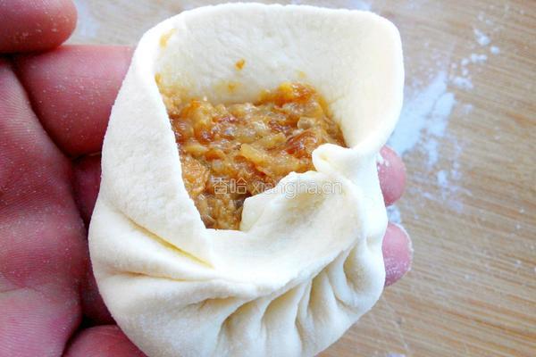 鲜肉白萝卜包的做法图解16
