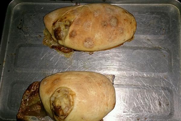 金线虫面包（蕉蛋酥面包之仿法棍系列）的做法图解6