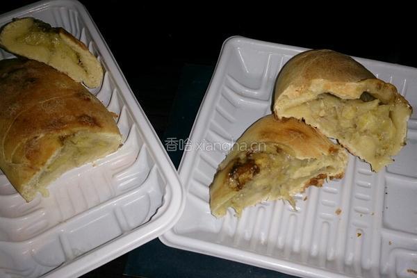 金线虫面包（蕉蛋酥面包之仿法棍系列）的做法图解9