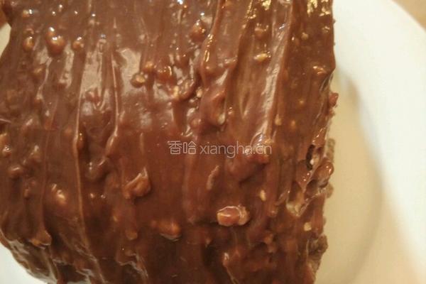 漩涡树根蛋糕圣诞版的做法图解12