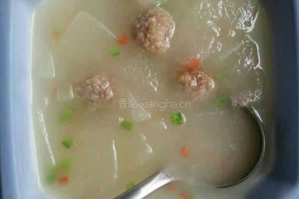 冬瓜肉丸汤