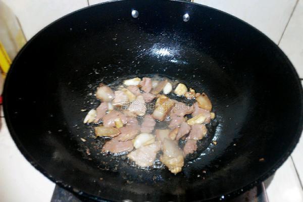 四季豆烧猪肉的做法图解6