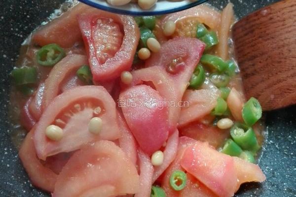 西红柿烩黄豆的做法图解9
