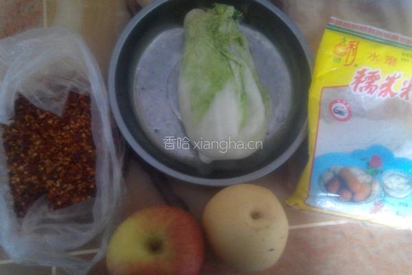 泡菜的做法图解1