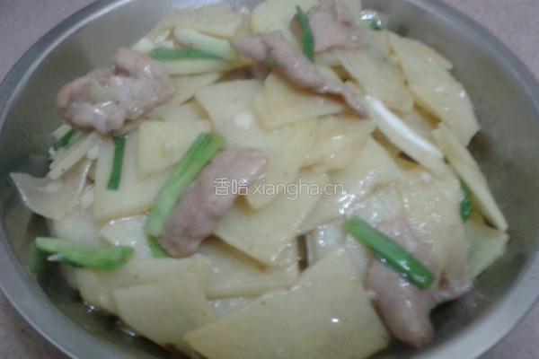 瘦肉土豆片的做法图解10