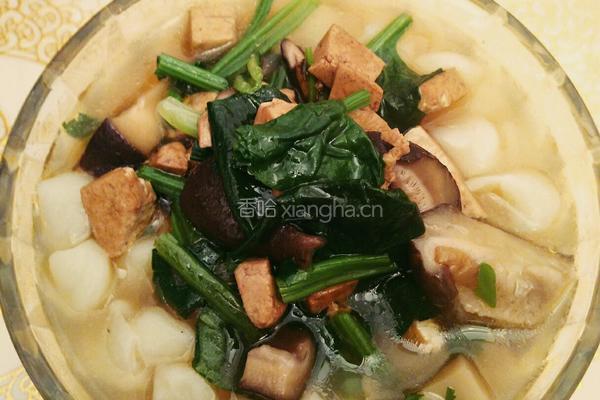 香菇麻食的做法图解12