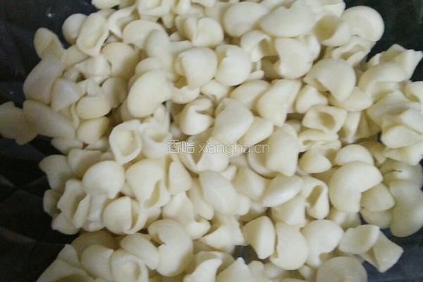 香菇麻食的做法图解4