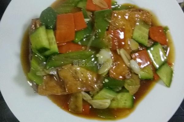闷烧豆腐的做法图解7