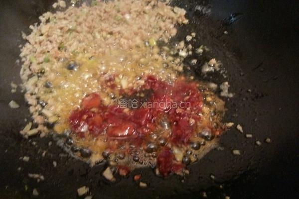 肉沫炒茄条的做法图解6