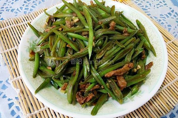 牛肉豆角丝的做法图解8