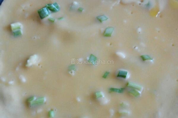 葱香鸡蛋饼的做法图解2