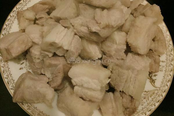 草菇红烧肉的做法图解6