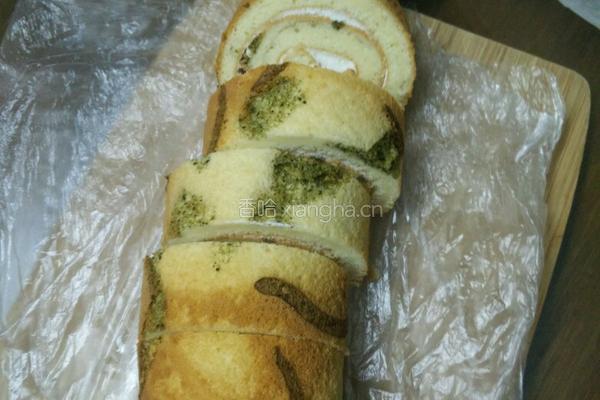 抹茶蛋卷的做法图解17